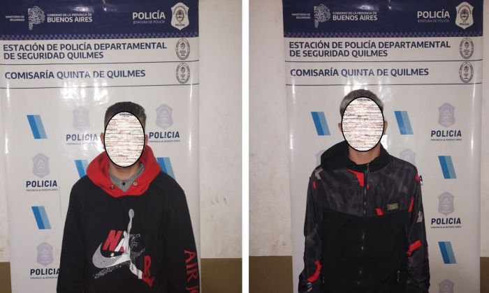 QUILMES - Robaron una moto, a las pocas horas fueron detenidos